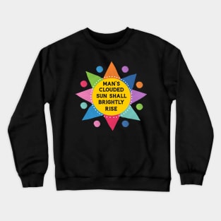 Man's Clouded Sun Godspell Inspired Crewneck Sweatshirt